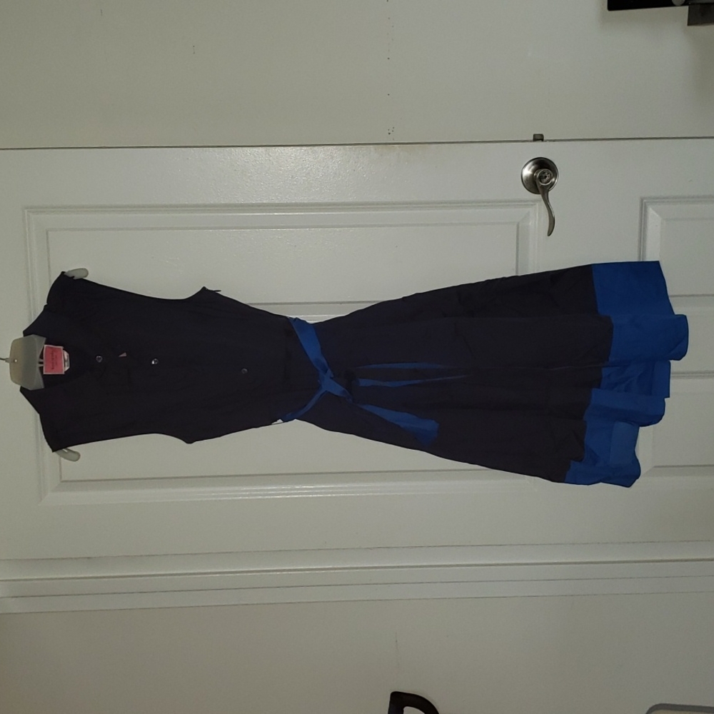 Kate Spade Poplin Colorblock Shirt Dress